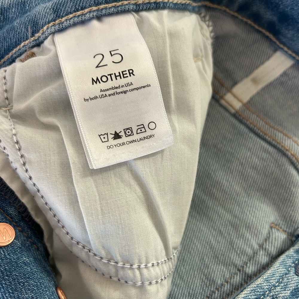 Mother Denim. The Pixie Hustler Ankle. Size 25 - Picture 4 of 7
